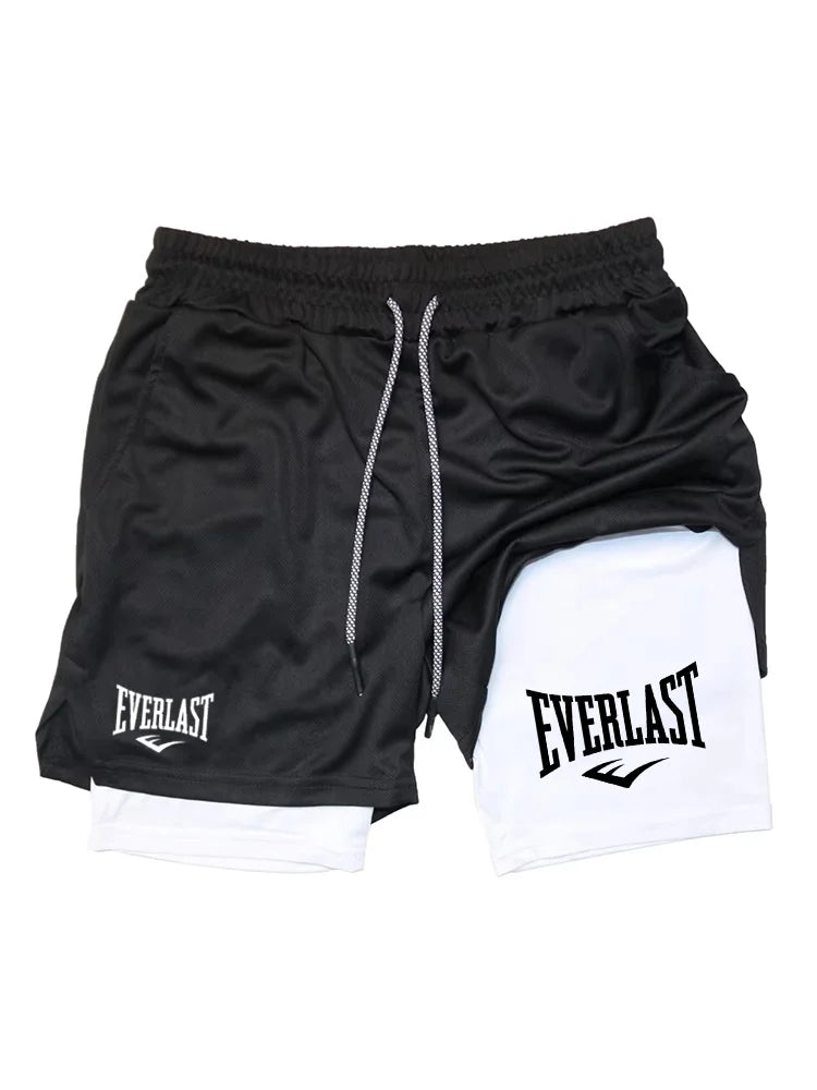 Shorts Masculino 2 em 1 Performance
