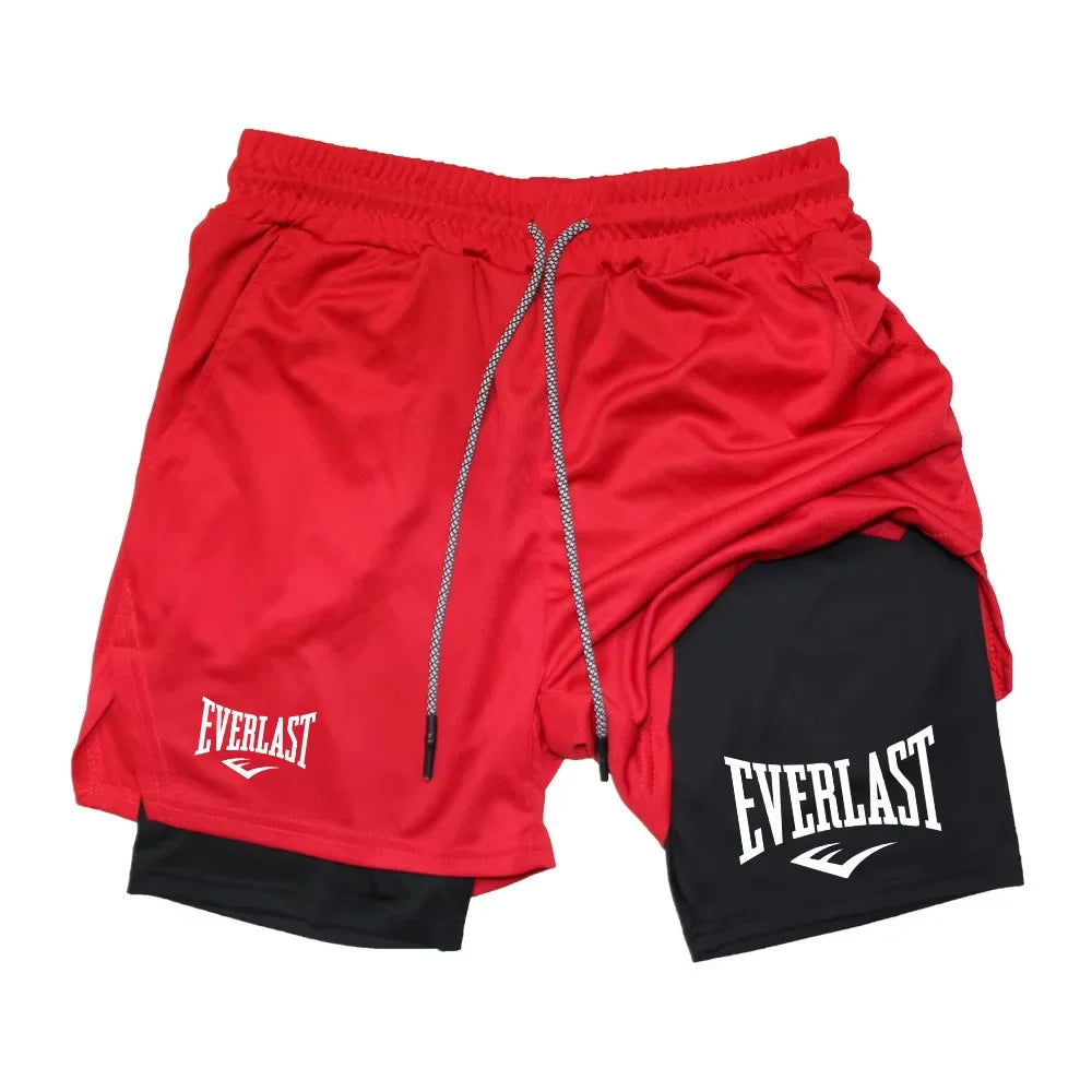 Shorts Masculino 2 em 1 Performance