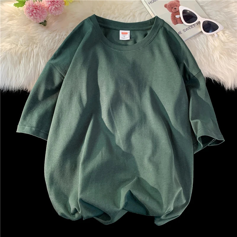 Camiseta Essential Oversized em Algodão Premium