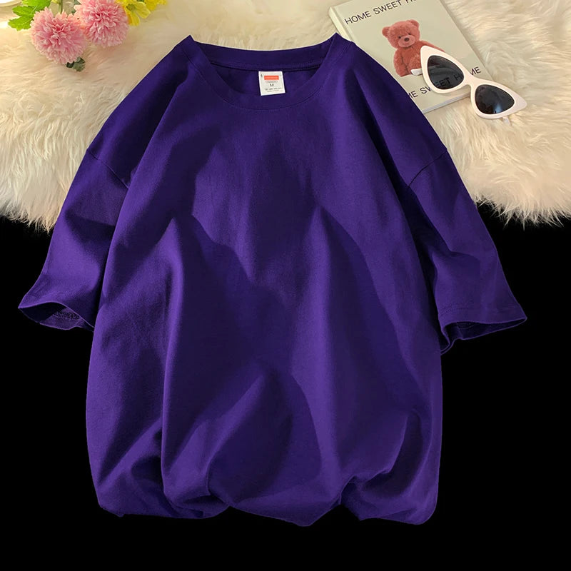 Camiseta Essential Oversized em Algodão Premium