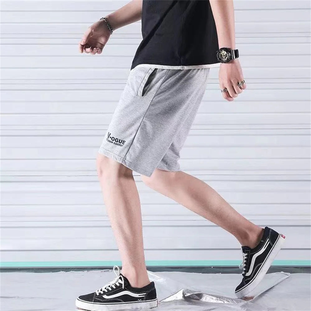 Shorts Masculino Casual de Verão em Algodão
