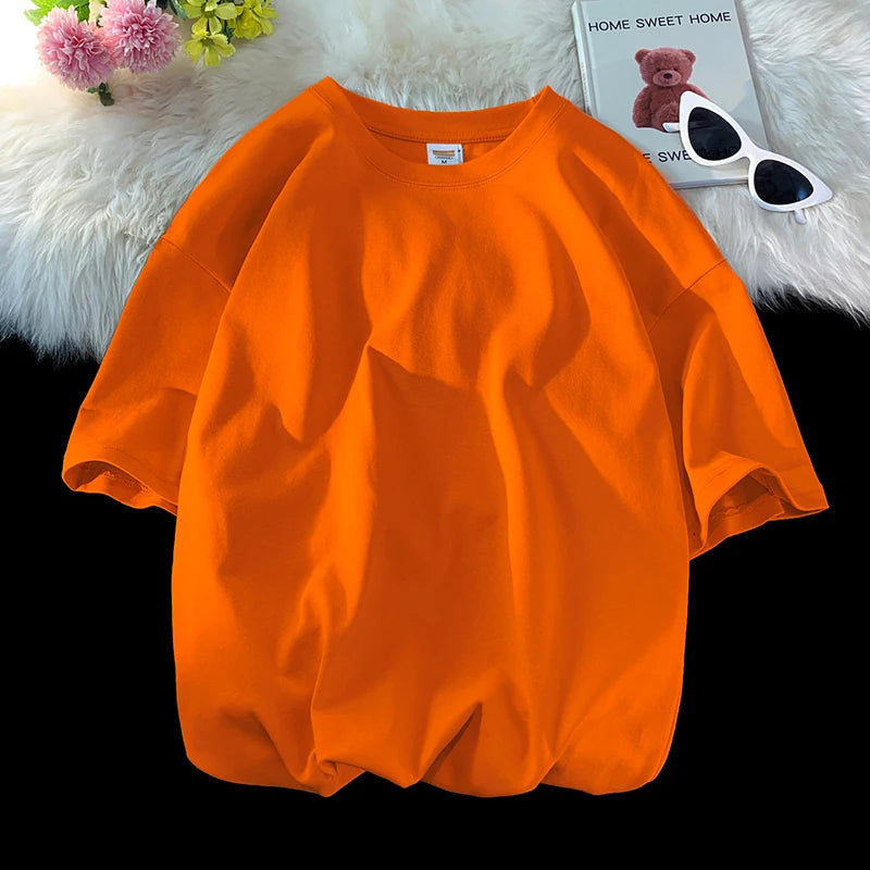 Camiseta Essential Oversized em Algodão Premium