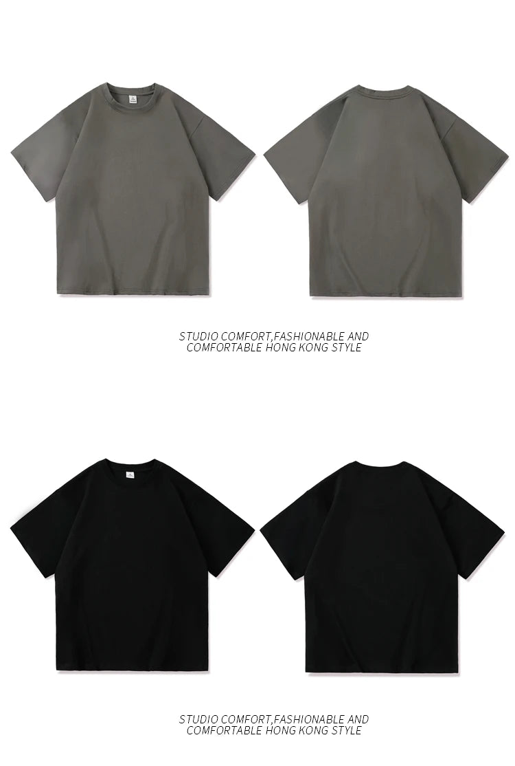 Camiseta Essential Oversized em Algodão Premium