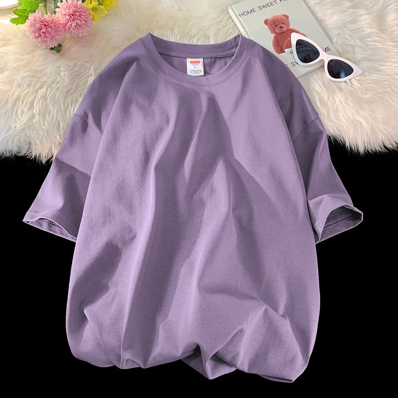 Camiseta Essential Oversized em Algodão Premium