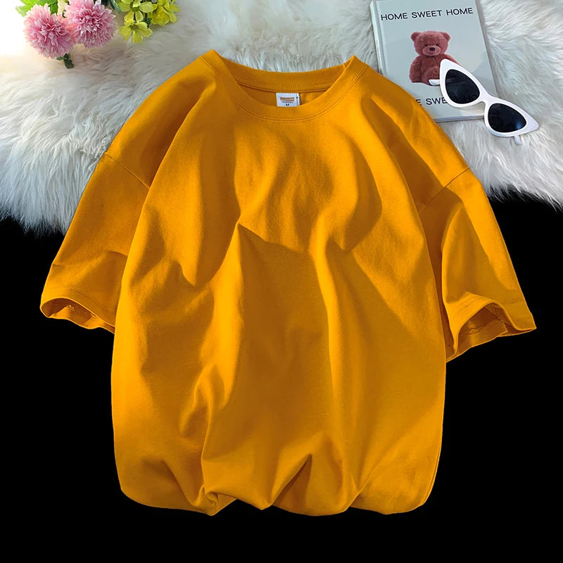 Camiseta Essential Oversized em Algodão Premium