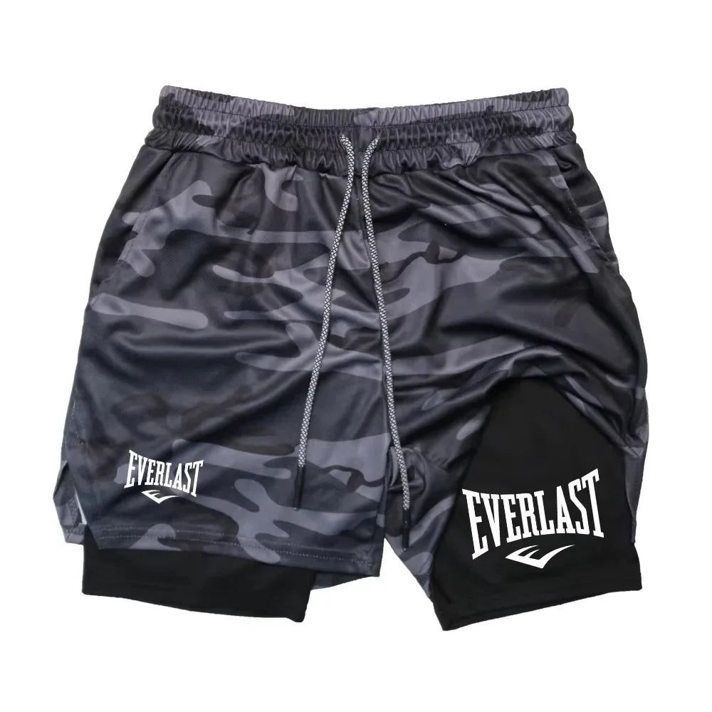 Shorts Masculino 2 em 1 Performance