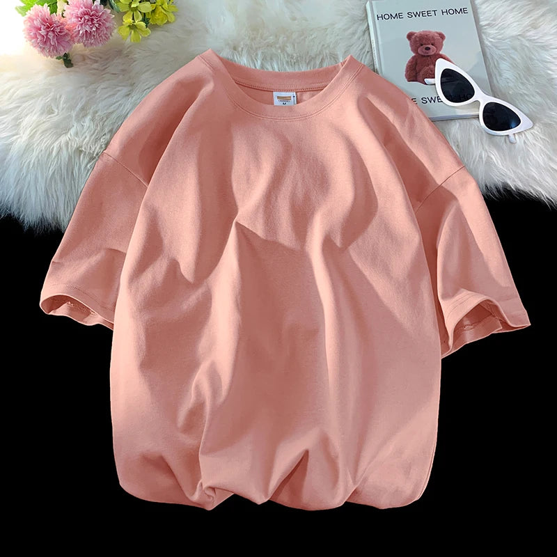 Camiseta Essential Oversized em Algodão Premium