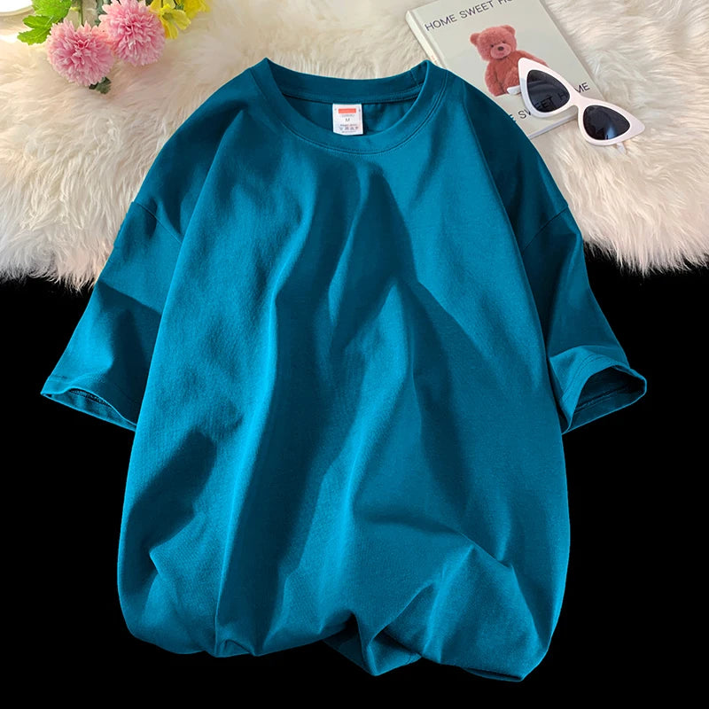Camiseta Essential Oversized em Algodão Premium