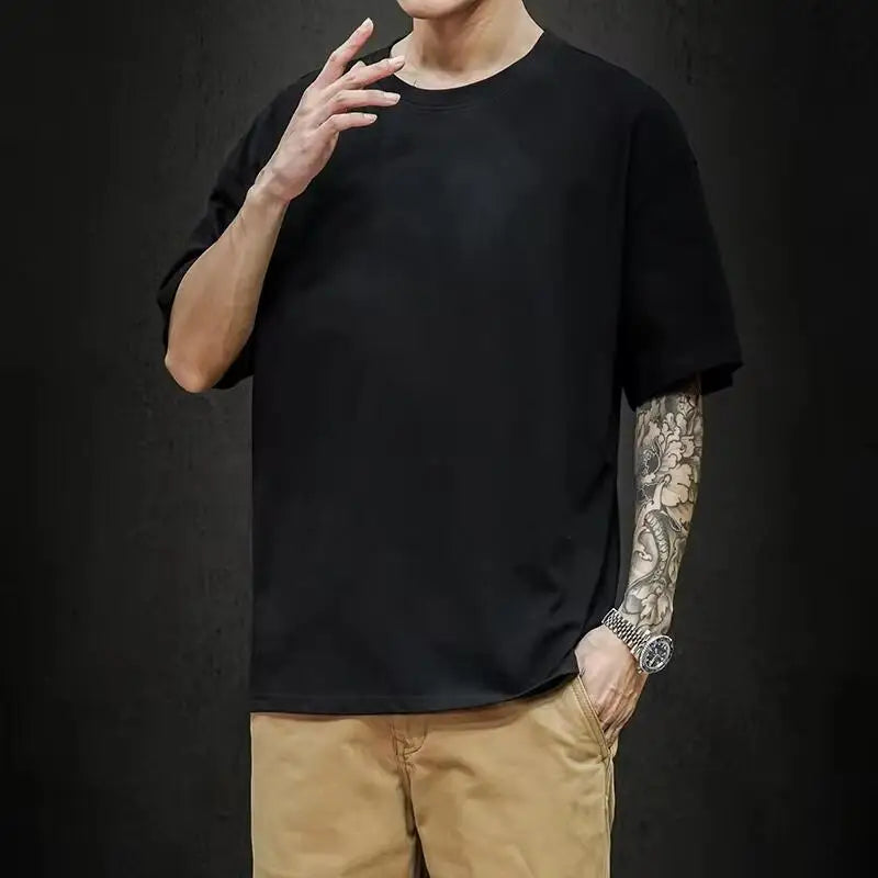 Camiseta Essential Oversized em Algodão Premium