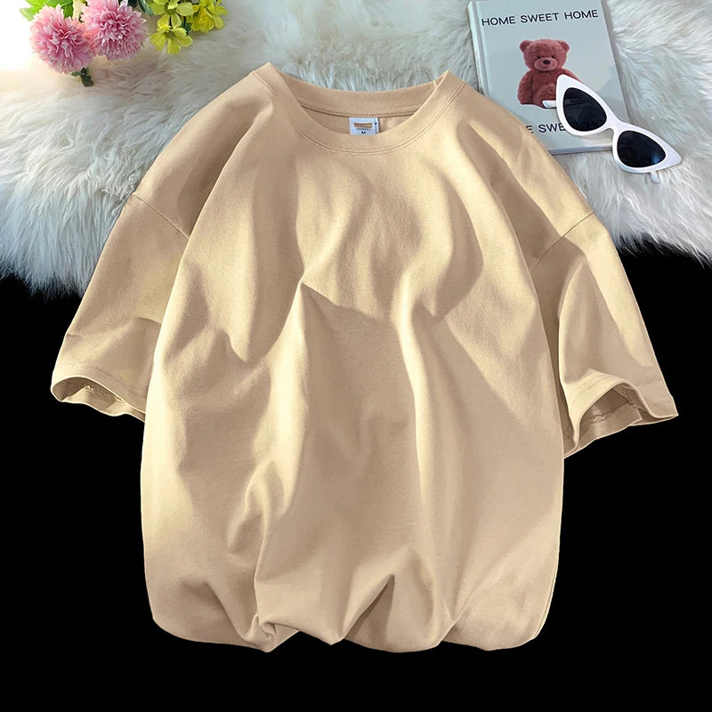 Camiseta Essential Oversized em Algodão Premium