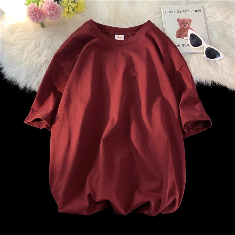 Camiseta Essential Oversized em Algodão Premium
