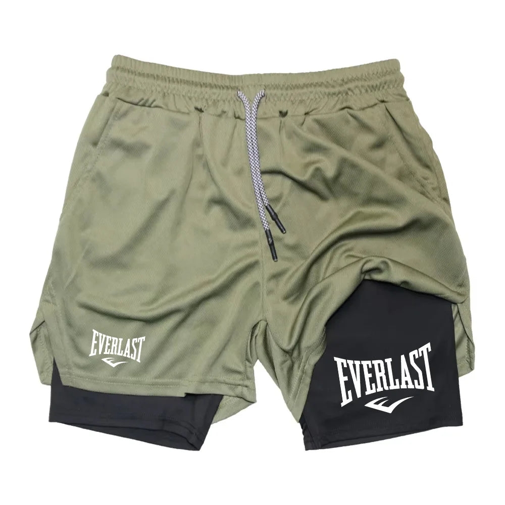 Shorts Masculino 2 em 1 Performance