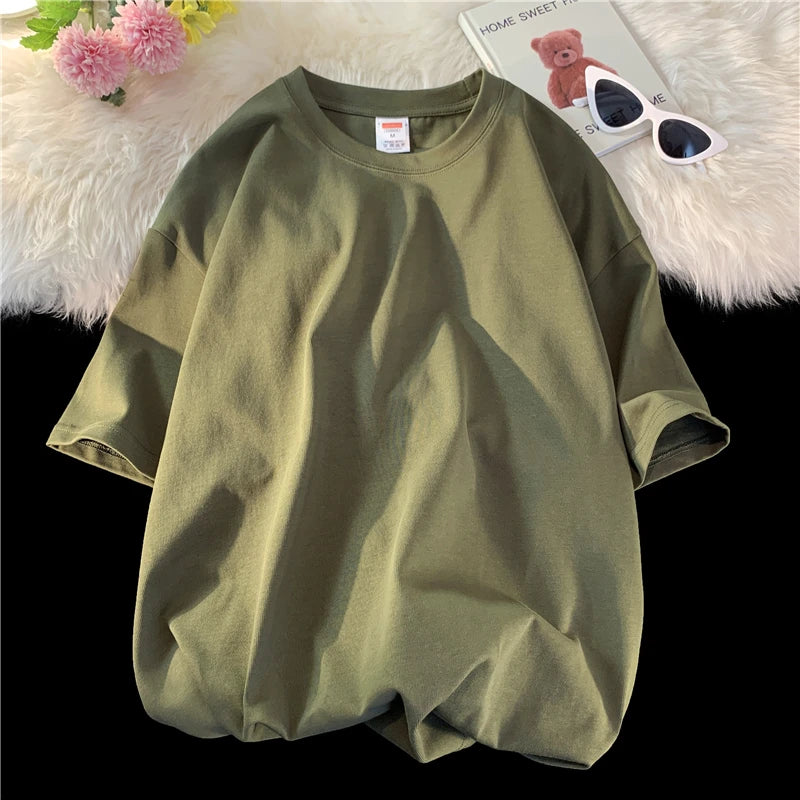 Camiseta Essential Oversized em Algodão Premium