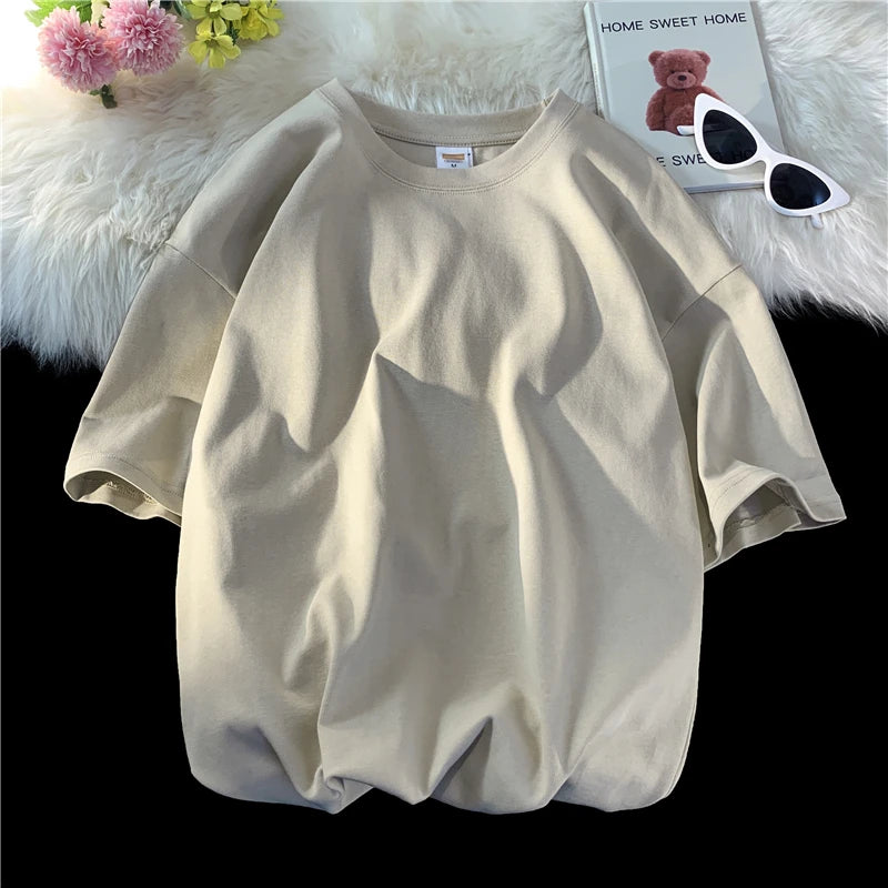 Camiseta Essential Oversized em Algodão Premium