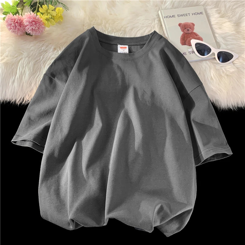 Camiseta Essential Oversized em Algodão Premium