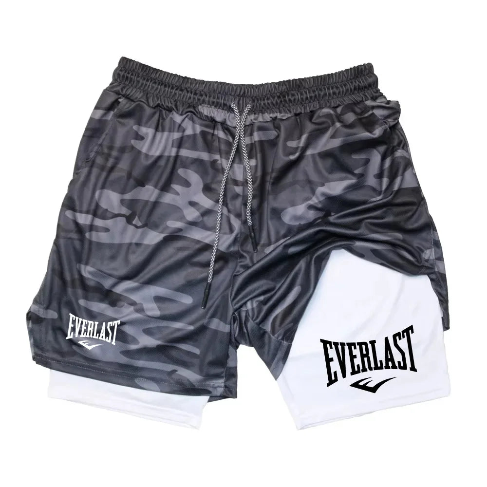 Shorts Masculino 2 em 1 Performance