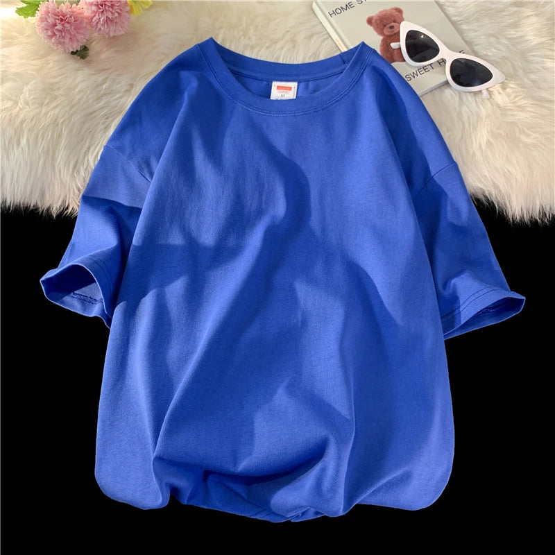 Camiseta Essential Oversized em Algodão Premium