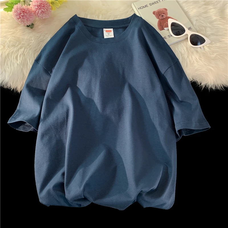 Camiseta Essential Oversized em Algodão Premium