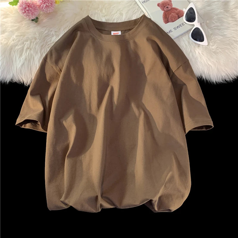 Camiseta Essential Oversized em Algodão Premium