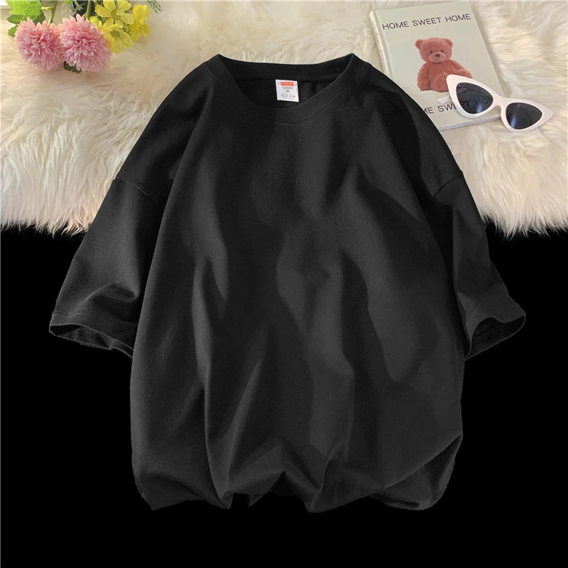 Camiseta Essential Oversized em Algodão Premium