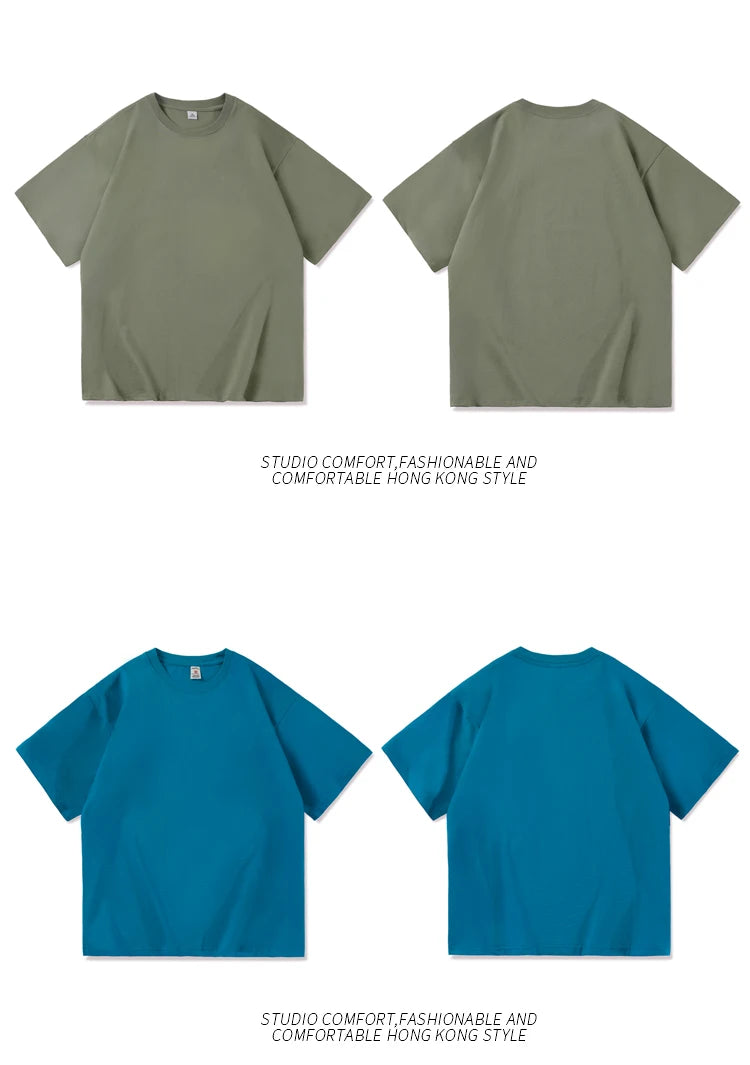 Camiseta Essential Oversized em Algodão Premium
