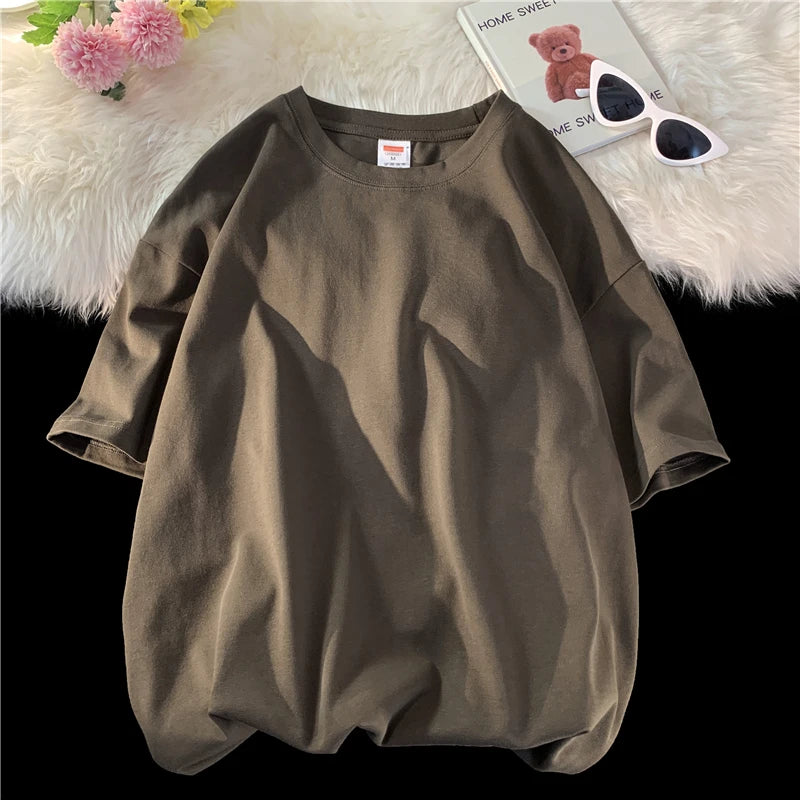 Camiseta Essential Oversized em Algodão Premium