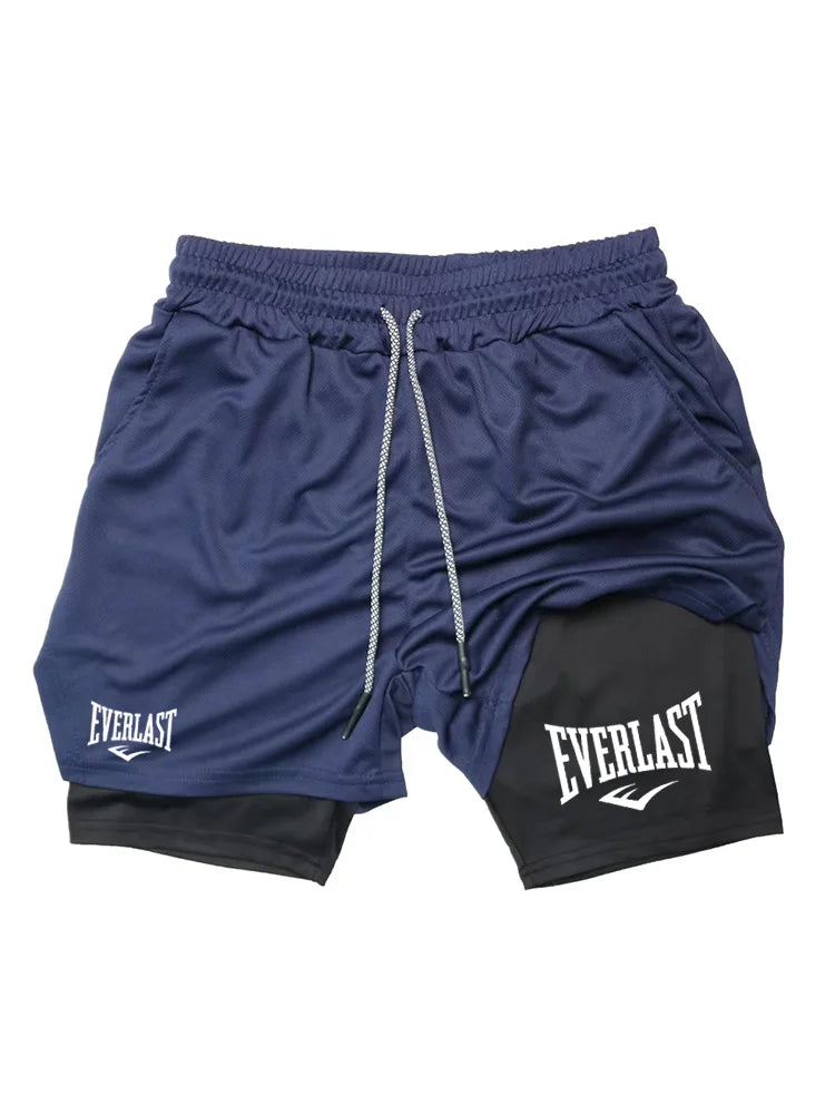 Shorts Masculino 2 em 1 Performance