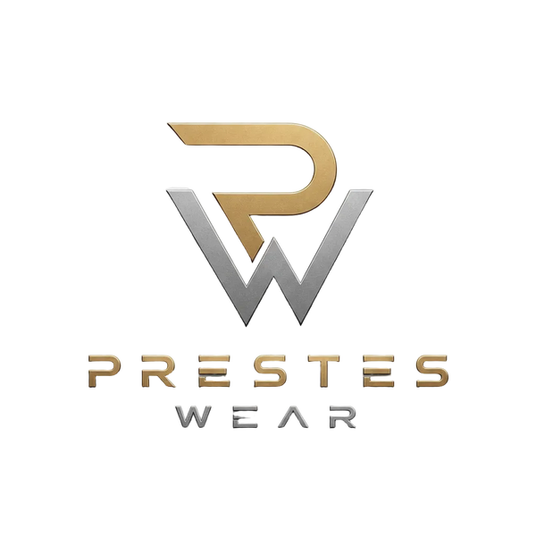 Logo Prestes Wear - Fundo Transparente